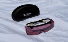 Palomar IPL Laser Safety Glasses  Red Lens  Case - P/N 52-0920-00