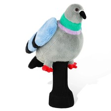 Pigeon Golf Headcover Driver Head Cover, Animal Plush Golf Club Cover Funny L...