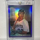 2010 Topps Chrome Mike Giancarlo Stanton Rookie PURPLE REFRACTOR  /599
