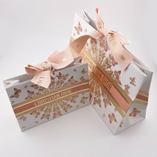Dior Gift Bag 2pcs 19.5 x 14 x 7.4/14 x 10.3 x 4.9 cm Limited Edition New 2026