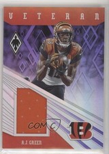 2019 Panini Phoenix Veteran Materials Purple 64/75 AJ Green #VM-2 5m1