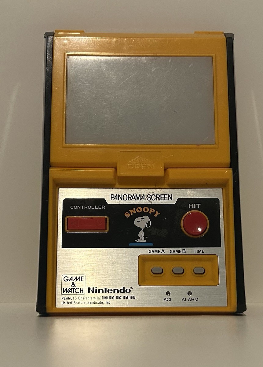 1983 Vintage Nintendo 'Snoopy' Game & Watch, Panorama Screen