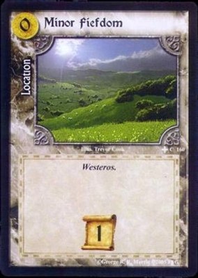 Minor Fiefdom - Winter Edition - A Game of Thrones CCG