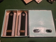 Vintage USAF US Air Force Silver Shoulder Board | 2nd Lieutenant 