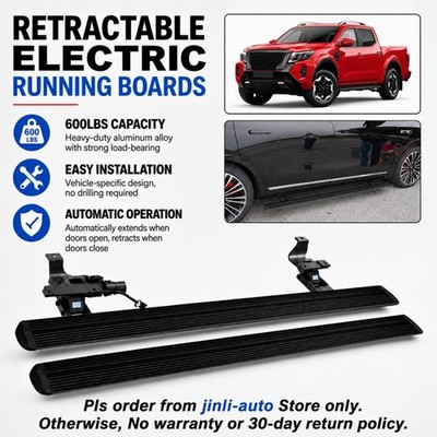 Electric Retractable Running Boards Fits For Nissan NP300/Navara 2018-2025