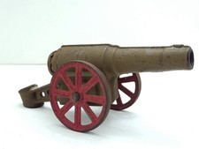VINTAGE BIG BANG TOY MILITARY CANNON CAST IRON CONESTOGA CORP UNTESTED/INCOM