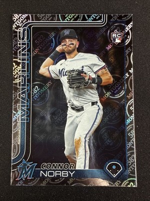 Connor Norby Rookie Card RC 2025 Topps 582 Montgomery Club Foil #132