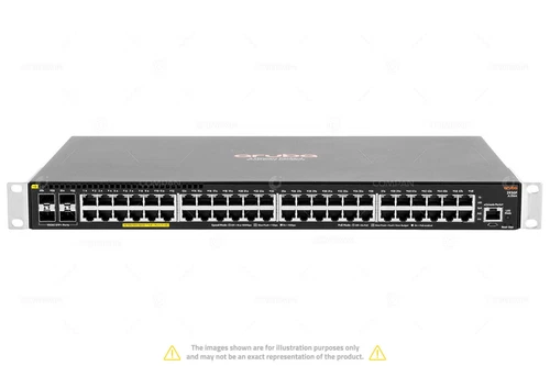 HPE JL256A 48x RJ-45 1Gb 4x SFP+ 10Gb Power over Ethernet Switch