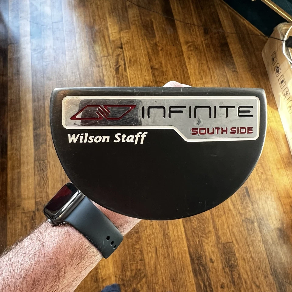 Putter Wilson Staff Infinite South Side acero para diestros 34 pulgadas Foto 2 de 4