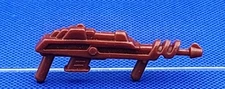  Masters of the Universe He-Man Weapon Maroon Gun Rifle Blaster 1984 MOTU