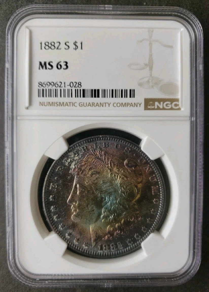 MS 63 Graded 1882 Year Morgan US Dollars (1878-1921) for sale | eBay