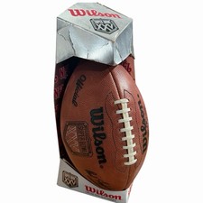 Genuine Official Wilson FootBall Super Bowl XXV Ball Tampa, FL Jan 27, 1991