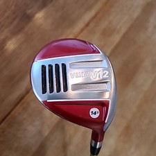 Mazza da golf Vixa V12 Flex Seniors Plus massa 50 grammi coppia 6,5 rosso driver legno