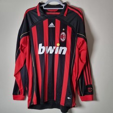 AC Mailand 2006/07 Heimtrikot Kaká 22 XL Langarm Adidas UCL Champions League
