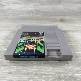 Donkey Kong 3 (5-Screw) - 1986 NES Nintendo Game - Cart Only - TESTED
