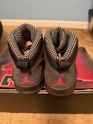 Jordan Air Jordan 10 Retro Countdown Pack 2008 Black Red High Top