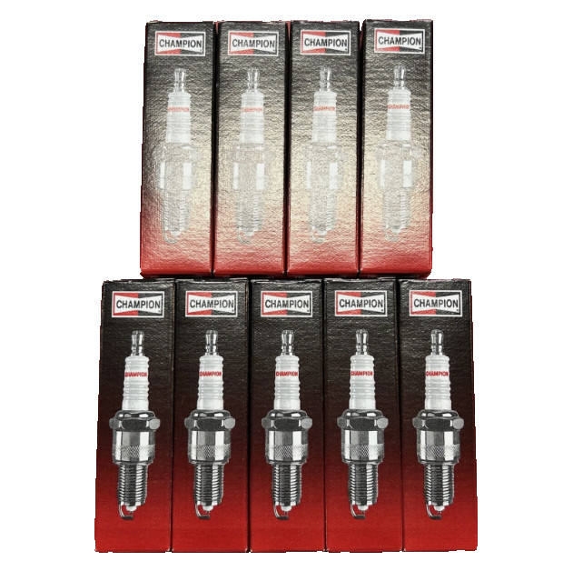 Champion 850 DJ7J Copper Plus Small Engine Spark Plug Pack of 9
