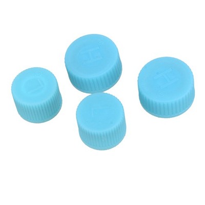 4x High Low Pressure AC A/C System Valve Cap Air Conditioning Service Blue pd