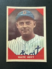 1960 Fleer Baseball Greats - Waite Hoyt #69 *BNB*