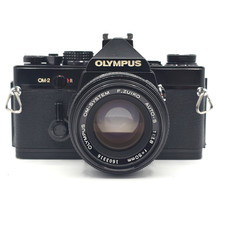 Olympus OM-2 SLR Film Camera F.Zuiko Auto-S 50mm F1.8 Excellent 5  from Japan