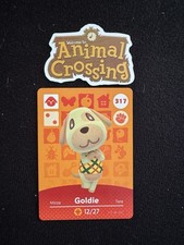 PACK FRESH Goldie 317 Animal Crossing Series 4 Amiibo Card, Authentic Nintendo