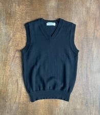 COMME des GARCONS 1995 Wool Knit Sweater Vest Made in Japan
