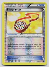 Energy Pouch 97/124 Uncommon Fates Collide Pokemon Reverse Holo Lightly Played