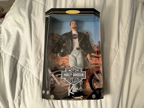 Vtg 1998 Mattel #22255 Harley-Davidson Motorcycles Ken Barbie Boy Doll NRFB
