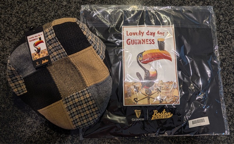 The Guinness Gilroy Boston Scally Cap - Patchwork - X-Large [60cm]