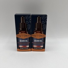 King C. Gillette Beard Oil for Men Argan Mois...
