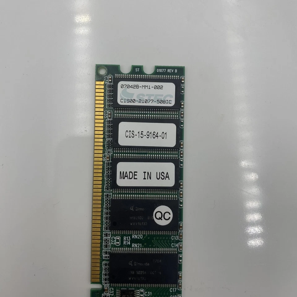 CISCO 184P-DDR-256MB-PC2700.ECC CIS-15-9164-01 CIS00-21077-508IC - Image 3 of 4