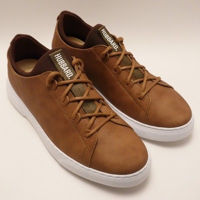 Samuel Hubbard Men s  Flight'' Casual Sneaker Burnished Tan Leather Shoes
