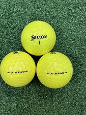 36 TRULY MINT 5A Srixon YELLOW Z-Star 2023-2025 Golf Ball - FREE SHIPPING 