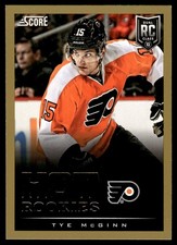 2013-14 Score Gold Tye McGinn Rookie Philadelphia Flyers #626