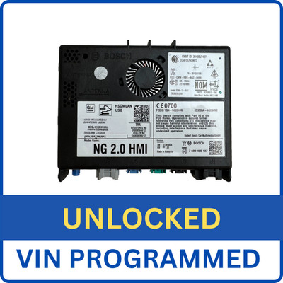 VIN Program 2015-2016 Cadillac SRX Human Machine Interface 2.0 HMI NAV 23228496