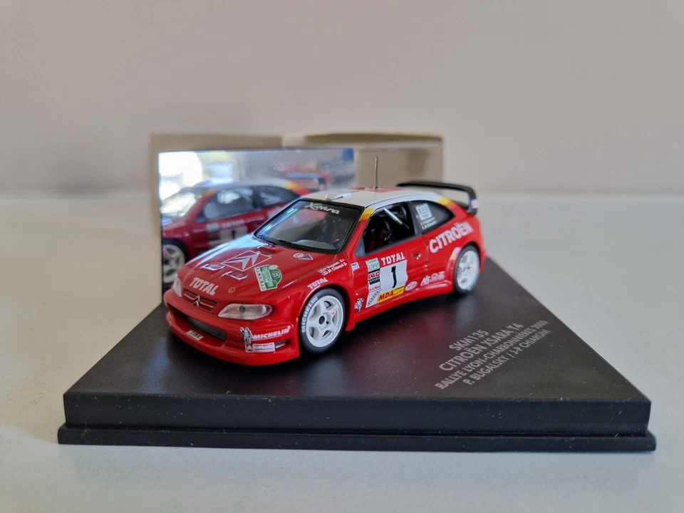 SKID 1/43 Citroen Xsara T4 Bugalsky/Chiaroni - Lyon-Charbonniers 2000 - SKM135 - Immagine 2 di 4