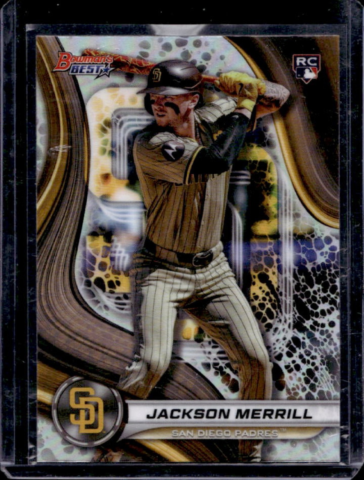 2024 Bowman's Best Jackson Merrill RC Refractor Rookie #56 Padres