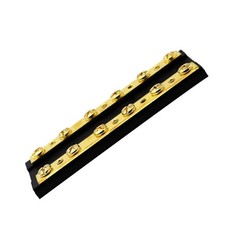 Boat Terminal Block 60A Brass Bus Bar (6P) Power