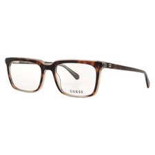 Guess Demo Rectangular Men's Eyeglasses GU50063 056 54 GU50063 056 54