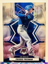 2022 Panini Mosaic [Base], Freddie Freeman, Los Angeles Dodgers, #91 NM