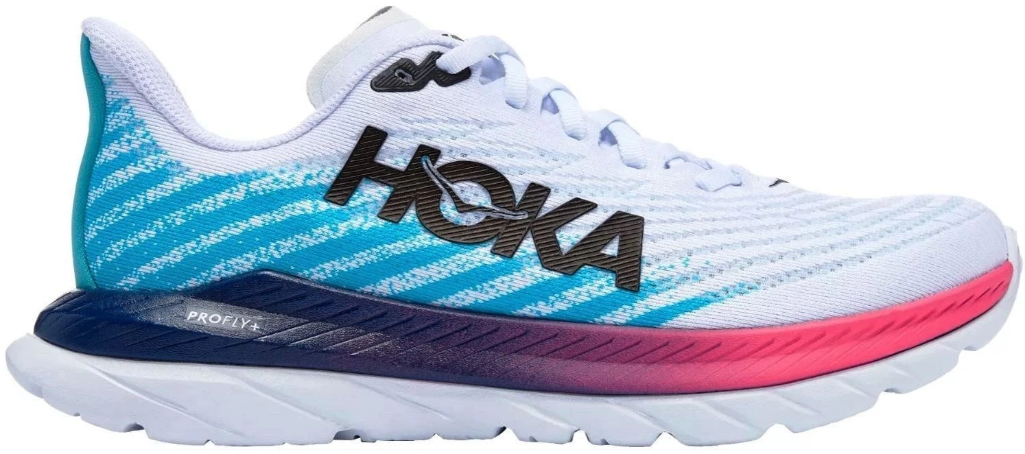 Hoka One One Mach 4 Mens Size 14 D White Fiesta Road Running Shoes HOKA Mach 4 M WHITE / FIESTA main image 2
