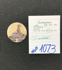 AAFES POGS, 5th Series/Printing,1 POGS, 5¢, #P1073, EXCELLENT