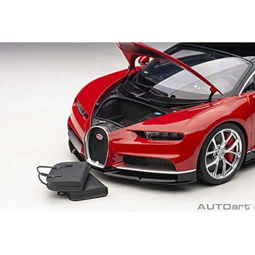 AUTOart 1/12 BUGATTI CHIRON 2017 Red Black 12113 w/Tracking NEW - Picture 2 of 10