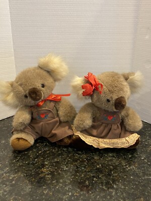 Mary Meyer Vintage Koala Bear Couple Rare