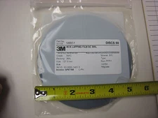 3M 461X  Lapping Film 5 Inch Discs SEALED new  50  pcs 5 Micron  127mm  # 58851 