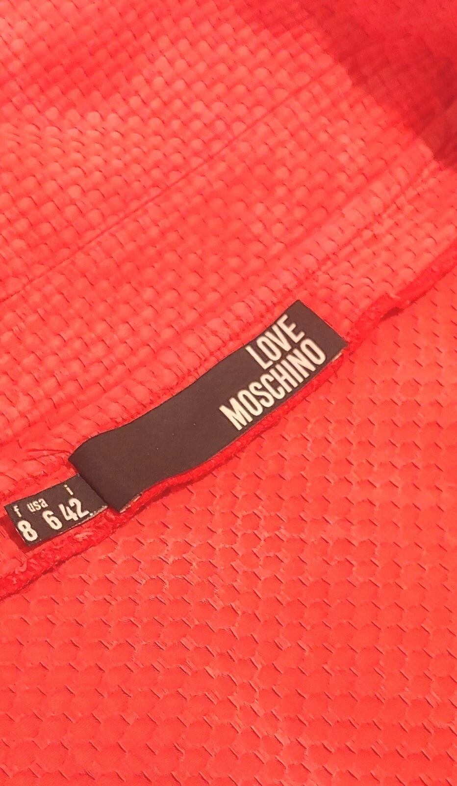 DRESS woman vintage LOVE MOSCHINO made in Italy TG.42 circa S M RARE