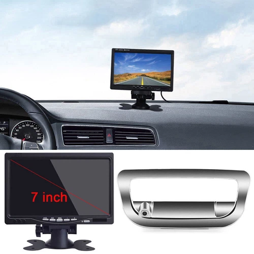 Rückfahrkamera+7"Monitor für Ford Ranger T6 T7 TXL PX LKW 2012-2018 Trunk Handle - Bild 1 von 8