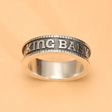 925 Sterling Silver Ring - King Baby - Unisex Jewelry - New Designs