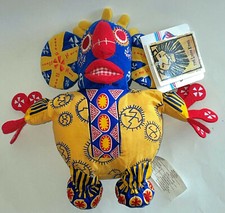Disney Store The Lion King Broadway Musical Trickster 4 Bean Bag plush NWT