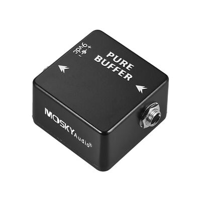 MOSKYAudio Pure Buffer Guitar Effect Pedal Full Metal Shell Lightweight O5U0